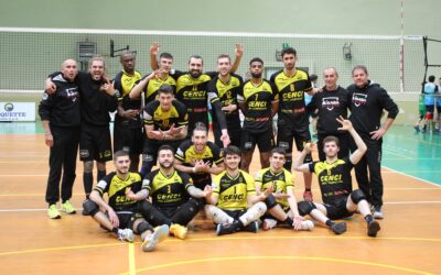 Volley serie B maschile girone A, la Canottieri Ongina sbanca Novi e vede i play off a un passo