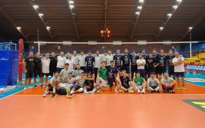 Volley serie B maschile, la Canottieri Ongina tiene testa alla Wimore Salsomaggiore (3-1)