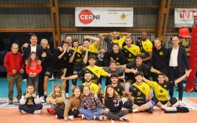 Volley serie B maschile girone D, la Canottieri Ongina cala il tris: 3-1 a Carpi