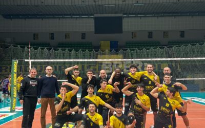 Volley serie B maschile girone D, per la Canottieri Ongina tre punti sotto l’albero