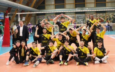 Volley serie B maschile girone D, la Canottieri Ongina concede il bis contro Modena Volley (3-0)