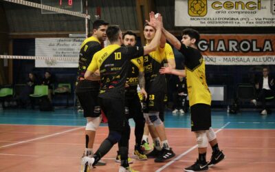 Volley serie B maschile girone D, la Canottieri Ongina sfida la lanciatissima Ama San Martino