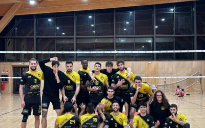 Volley serie B maschile girone D, il derby si tinge nuovamente di giallonero: la Canottieri Ongina piega i giovani della Gas Sales (1-3)