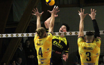 Volley serie B maschile girone C, la Canottieri Ongina va a far visita alla capolista Stadium