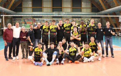 Volley serie B maschile girone C, la Canottieri Ongina fa il pieno di ossigeno: 3-0 all’Imecon Crema