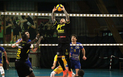 Volley serie B maschile girone C, non si ferma la striscia negativa della Canottieri Ongina: fa festa l’Arredopark Dual Caselle (1-3)