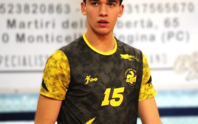 Volley serie B maschile, la Canottieri Ongina saluta e ringrazia Elia Aquino