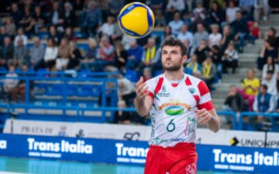 Volley serie B maschile, Elio Cormio è il primo volto nuovo della Canottieri Ongina