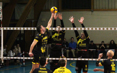 Volley serie B maschile girone B, la Canottieri Ongina cede alla prima della classe: a Monticelli esulta la Beca Tensped (1-3)
