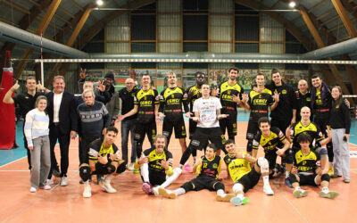 Volley serie B maschile girone B, la Canottieri Ongina brilla contro i giovani talenti del Vero Volley Monza (3-1)