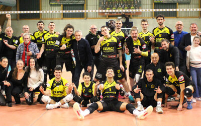 Volley serie B maschile girone B, tre punti sotto l’albero per la Canottieri Ongina: 3-0 al Mo.Re.