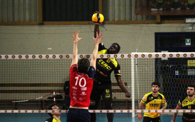 Volley serie B maschile girone B, la Canottieri Ongina cede al tie break contro Cisano (2-3)