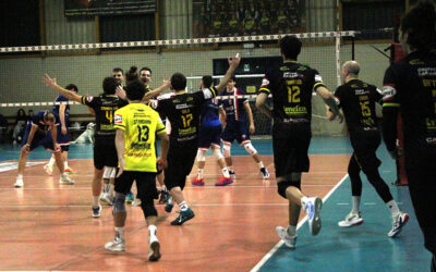 Volley serie B maschile girone B, la Canottieri Ongina testa le ambizioni play off della Beca Tensped