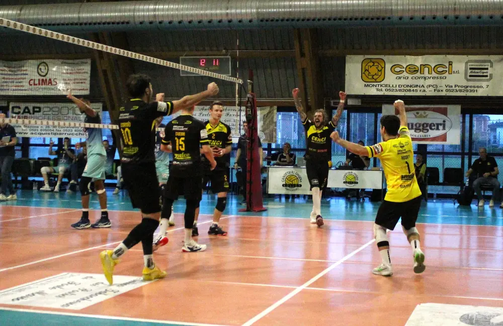 Volley serie B maschile girone B, la Canottieri Ongina saluta la stagione al PalaPanini